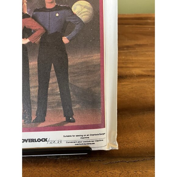 Simplicity Star Trek 1989 Costume Sew Pattern 9394 Size BB (34-44) UNCUT - Picture 6 of 11